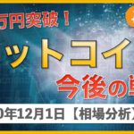 【ビットコイン、リップル】BTC200万円突破！一体どこまで上がるのか？【12月1日 相場解説】