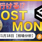 【BTC、ETH、MONA、IOST】Polkadot（ポルカドット）週率170％上昇‼︎IOSTとMONAはまだ上がるのか？【1月18日 相場解説】