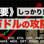 【BAKE、MDX、GRT、POND、QTUM、DOT】《重要》しっかり見よう、４万ドル付近の攻防戦（2021年6月11日 相場分析）後半