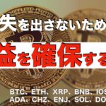 【BNB、ADA、FIL、CHZ、ENJ、SOL、DOT、LINK】損失を出さないために！利益を確保する方法（2021年6月4日 相場分析）後半