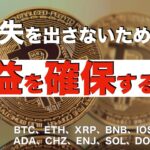 【BTC、ETH、XRP、IOST】損失を出さないために！利益を確保する方法（2021年6月4日 相場分析）前半