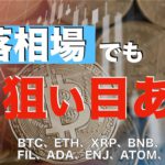 【BTC、ETH、XRP、IOST、BNB】下落相場でも狙い目あり（2021年6月5日 相場分析）前半
