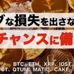 【IOST、BNB、TCT、QTU M、MATIC、CAKE、CHZ、ENJ】ムダな損失を出さない！次のチャンスに備える（2021年6月12日 相場分析）後半