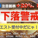 【IOST、FTM、MATIC、FUZE、ATOM、ALGO、FIL、PSG、TFUEL、TCT】下落警戒！注目銘柄＋20%、50%！！！（2021年9月11日 相場分析）
