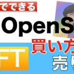 【スマホでできる】OpenSeaで誰でも簡単！NFTの販売・購入方法を解説（無料でできます）スマホ版＜2022年6月版＞