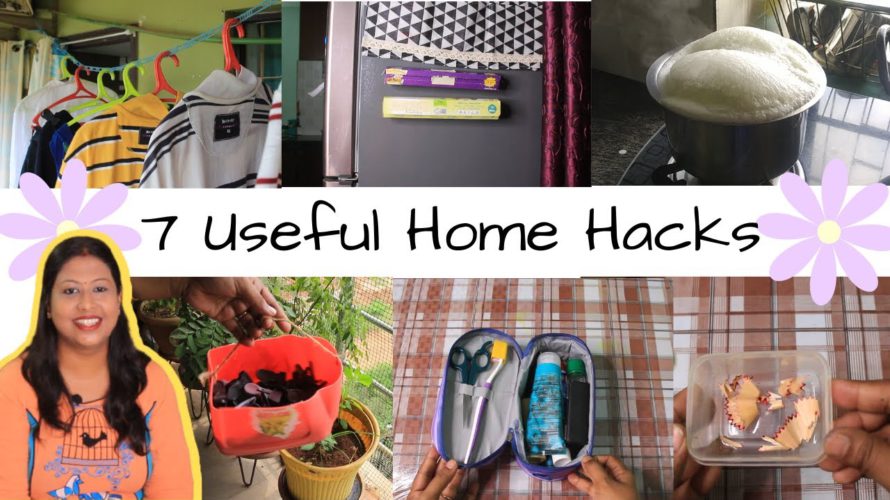 7 Money,Time & Space Saving Useful Home Hacks You Must Try | Home & Kitchen Organization Ideas