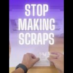 Vinyl cutting hack to save you time and money: no more scraps! #cricut #cameo4 #cricuthack #crafting