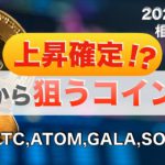 【ATOM、GALA、SOL】上昇は確定なのか！？これから狙えるコインは？（2023年1月28日 相場分析）後半