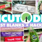 Dollar Tree Cricut DIYS + LIFE-CHANGING Cricut Hacks to save time, money, (+ your sanity!)⭐️