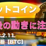 【BTC】一旦調整？今後の動きに注目‼️（2023年2月11日 相場分析）