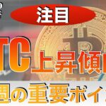 【BTC】ビットコイン上昇傾向‼︎今週の重要ポイント（2023年7月29日 相場分析）