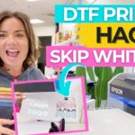 DTF Printer: White Ink Hack to Save Money, Ink, & Time