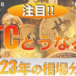 【BTC、ETH】ビットコインどうなる？2023年の相場分析（2023年11月18日相場分析）