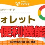 Google検索でビットコインなどのウォレット残高が確認できる新機能とは⁉️【Voicy 2024年3月30日放送】