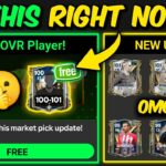 GLITCHES! FREE 100 OVR Player – Market Pick Update Coming in FC Mobile | Mr. Believer