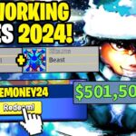 *NEW* ALL WORKING CODES FOR BLOX FRUITS IN 2024! ROBLOX BLOX FRUITS CODES