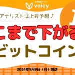 BTCどこまで下がる？有名アナリストは上昇予想⤴️【Voicy9月9日放送】