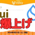 Sui爆上げ!!これから期待のトークンになる⁉️【Voicy9月21日放送】