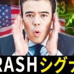 クラッシュのシグナルがきた？サンタクロースラリーは下落！