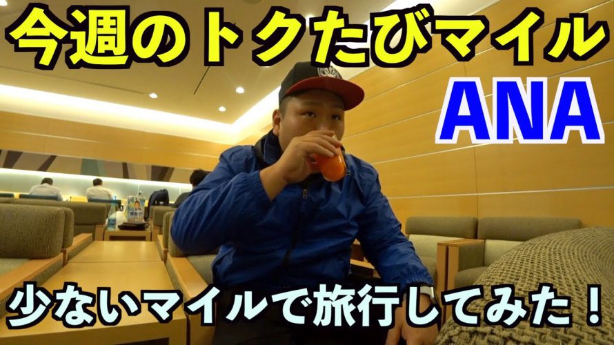ANA開催の『今週のトクたびマイル』でお得に弾丸旅行してみた!【セントレア】