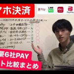 【キャッシュレスまとめ】勝手にランキング！主要スマホ決済サービス比較解説！（おすすめ最強PAY、お得ポイント還元）PayPay・LINEpay・楽天ペイ・d払い・メルペイ・auPAY