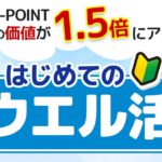 Tポイントを貯めて→1.5倍にポイント価値をアップして使う方法【ウエル活編】