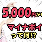 確実に5000ポイントGET！！マイナポイントを徹底解説！