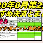 おすすめスマホ決済まとめ！2020年8月第2週目、そろそろマイナポイント 決めたいなぁと思う今週のおさらい（キャッシュレス／クレジット／QRコード）