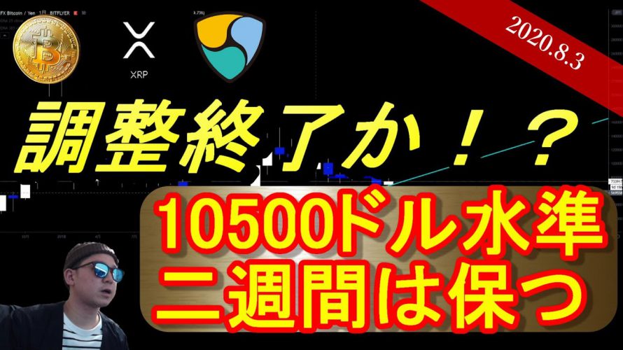 【BTC】ビットコインは再度12000ドルを目指すと思われる。