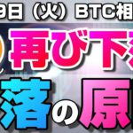 【仮想通貨】ビットコイン再び下落！原因は？今後の値動きと5月からの重要ラインについて。ローソク足だけでBTCの今後の相場を分析！BTC/USD【9月29日（火）】