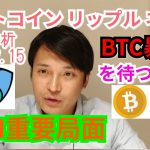 【ビットコイン,リップル,ネム】仮想通貨相場分析　BTC暴落を待つ理由☝️NEMは重要局面‼️