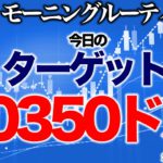 【朝のルーティーン】今日のターゲットは10350ドル【2020年10月3日】BTC、ビットコイン、相場分析、XRP、リップル、仮想通貨、暗号資産、爆上げ、暴落