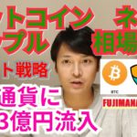 【ビットコイン,リップル,ネム】相場分析　ショート戦略!!3ヶ月で仮想通貨投信に1103億円が流入‼️