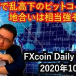 高値圏で乱高下のビットコイン、地合いは相当強そうだが（松田康生のFXcoin Daily Report 2020年10月27日）