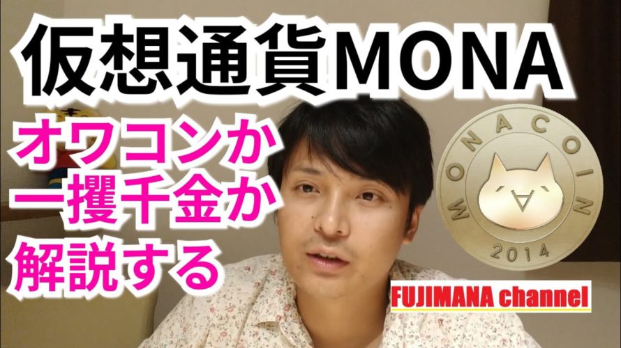 仮想通貨MONAはオワコンか?一攫千金か?