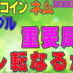 【ビットコイン＆リップル＆ネム】仮想通貨　重要局面突入！トレ転なるか？！〈今後の値動きを初心者にもわかりやすくチャート分析〉２０２０．１０．１
