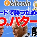 トレードで勝つための2つのパターンを解説【2020年11月4日】BTC、ビットコイン、相場分析、XRP、リップル、仮想通貨、暗号資産、爆上げ、暴落、NYダウ、日経平均、株価