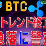 【ビットコイン＆リップル】仮想通貨　ついに上昇トレンド終了？！そろそろ急落に警戒。〈今後の値動きを初心者にもわかりやすくチャート分析〉２０２０．１２．２