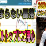 【ビットコイン＆リップル戦略】リップル暴落続く!!週足の確定がキーか!?ビットコインはダブルトップに要警戒!!