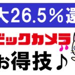 【お得情報】楽天ポイント＆ビックカメラポイント大量ゲット☆ビックカメラに行く前に必ず見てください！