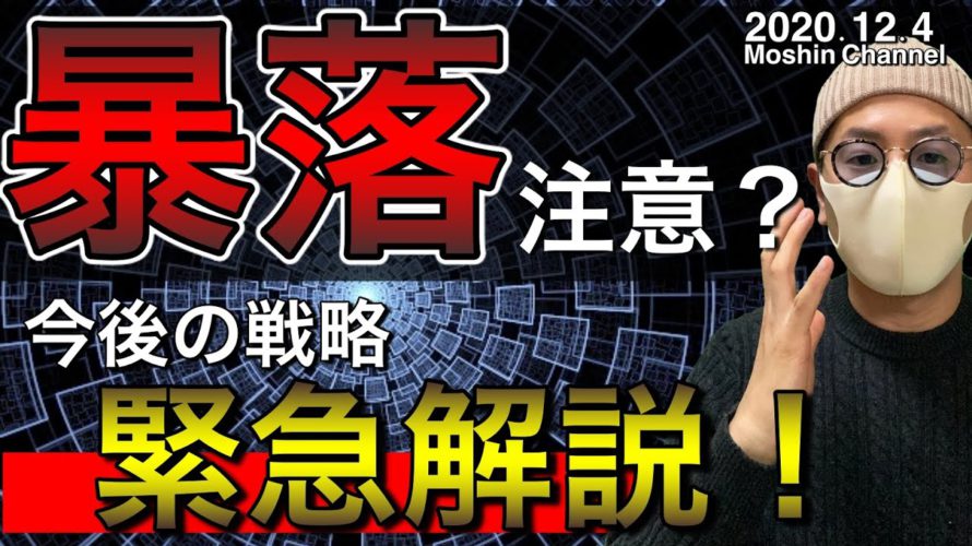 【ビットコイン&イーサリアム&ネム&リップル】仮想通貨市場調整か。どこまで落ちる?週末相場と戦略を緊急解説
