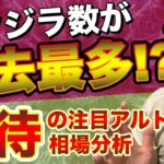 【ビットコイン＆IOST＆モナコイン＆ライトコイン＆ETH】注目アルトコインの可能性を分析。クジラの動向、アドレス数の推移に注目！