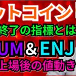 【仮想通貨ビットコイン, イーサリアム, リップル, クアンタム, エンジンコイン, NEM】BTC調整終了の指標とは⁉️QTUM＆ENJ上場後の値動きは⁉️