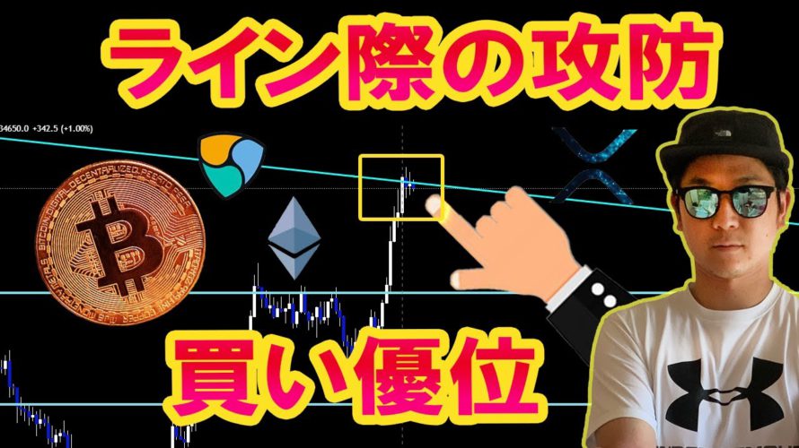 ビットコイン短期トレンドあり変動小のため、とりあえず買って良し。