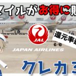 【陸マイラー向け】JALマイルがお得に貯まるクレジットカード３選