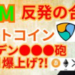 【仮想通貨BTC, ETH, XRP, XLM, XEM, IOST, ENJ】NEM反発の合図☝️ビットコインはバイデン●●●砲で4月爆上げ⁉️