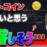 【仮想通貨】ビットコイン暴落しそう・・・