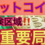 BTC重要ライン守れるか。ビットコインFXチャート分析