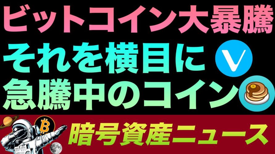 ビットコイン史上最高値目前!その陰で記録的な成長を見せる『この』コインがビットコイン以上に熱い🤯🚀🚀🚀🚀 銀行の問題点も話すよ