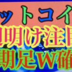 BTC週明け、初月の値動き注意。ビットコインFXチャート分析